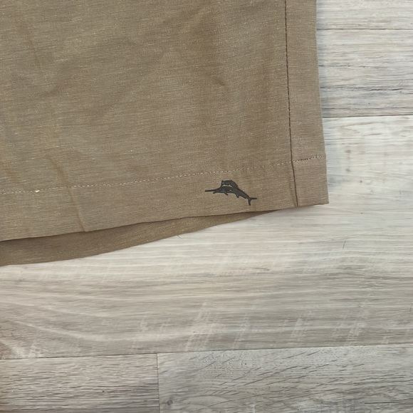 Tommy Bahama Flat Front Chino Stretch Golf Shorts - Picture 2 of 4